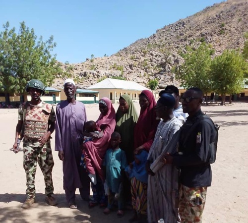 Army rescues six abducted victims in Borno