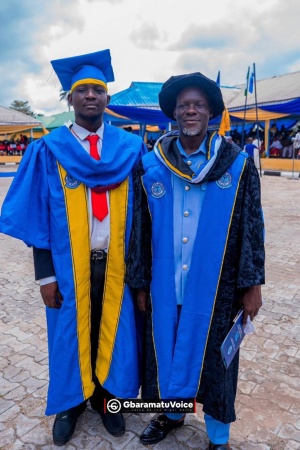 Father, son bag postgraduate degrees at DELSU convocation