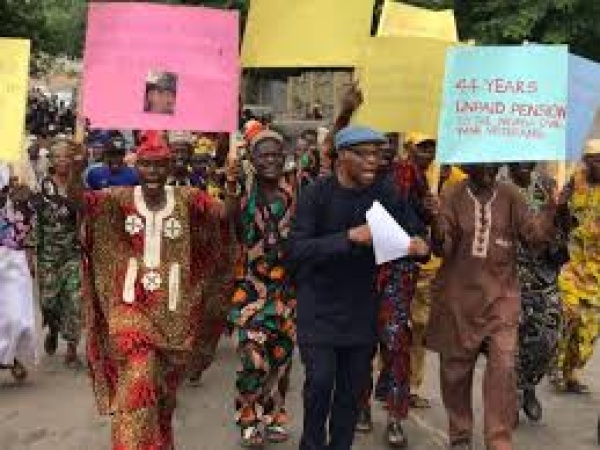 Military veterans mobilise for nationwide protest