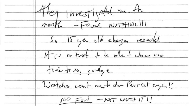 Judge releases purported Jeffrey Epstein suicide note