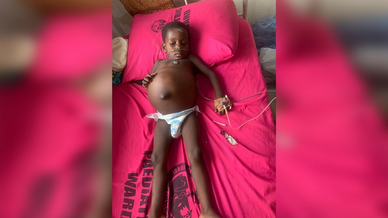 Family seeks N11.7m to save Edo toddler battling cancer