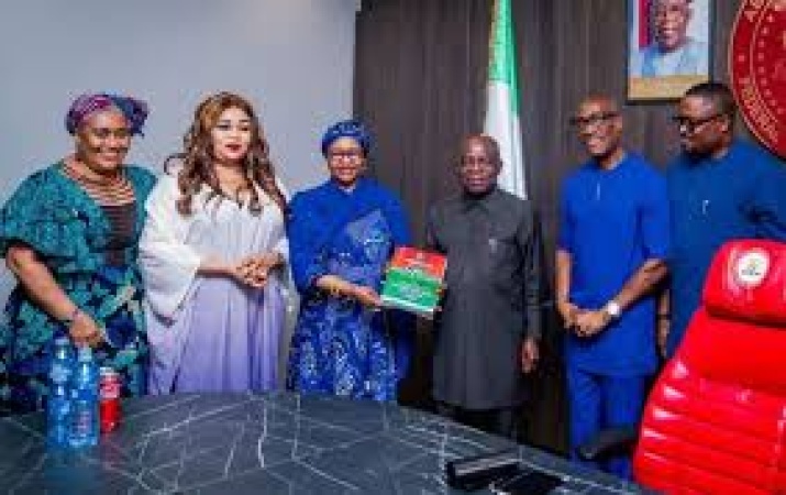 Labour party NWC presents free governorship nomination form to Gov Otti