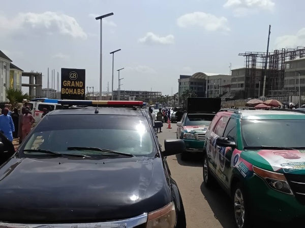 Traffic gridlock in Abuja as thousands attend NDC convention