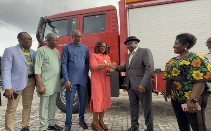NDDC unveils fire truck for emergency response in Rivers