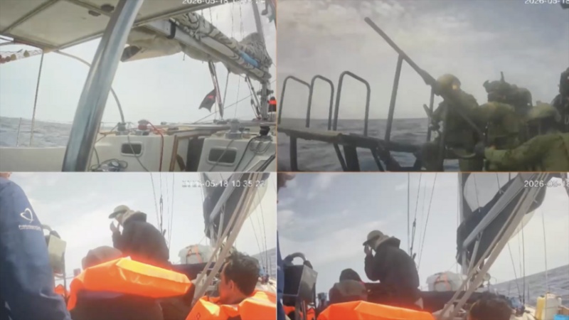 Israeli army attacks Gaza-bound Global Sumud flotilla in international waters, detains 100 activists
