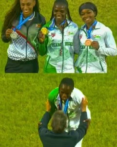 BREAKING: Amusan wins Nigeria’s first gold at Senior Athletic Championships