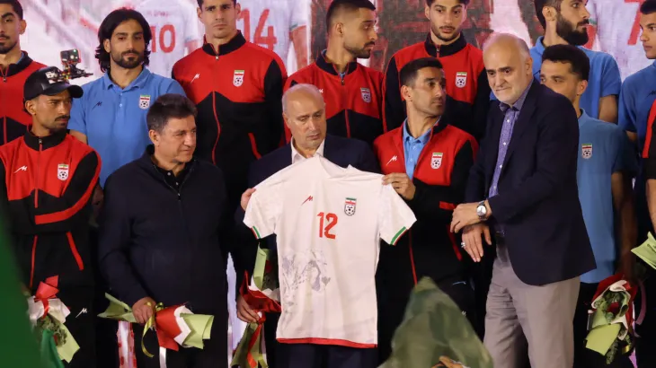 Iran’s US-bound World Cup squad given public sendoff in Tehran