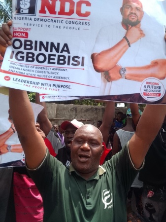 Obosi political twosome: Anyamene, Igboebisi win Anambra NDC primary elections