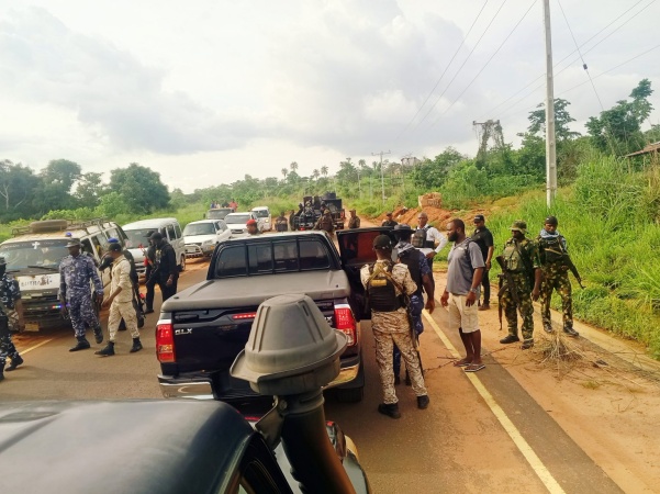 Army, Police, Agunechemba take over Anambra community after attack on Soludo's Chief of Staff