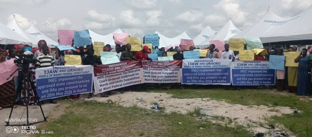 Delineation row deepens as Ijaw, Urhobo protest delay, warn of threat to democracy