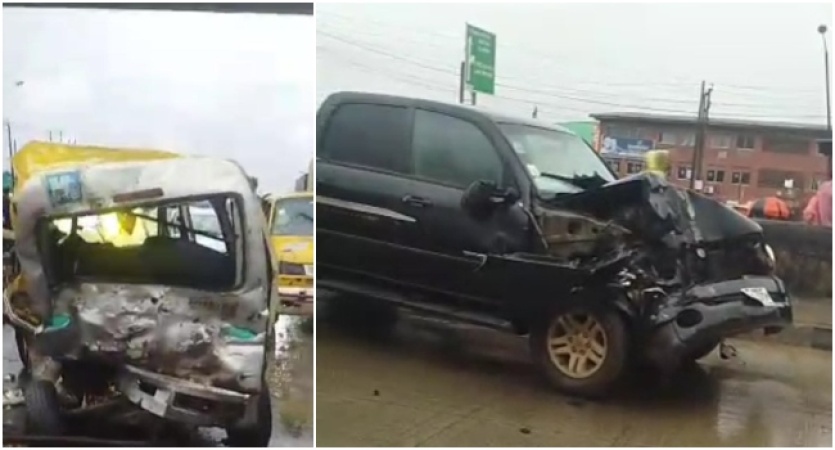 Lagos commercial driver loses life in a multiple-vehicle collision