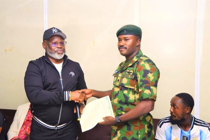 NDDC hands over residential accommodation to Army Base in Bayelsa