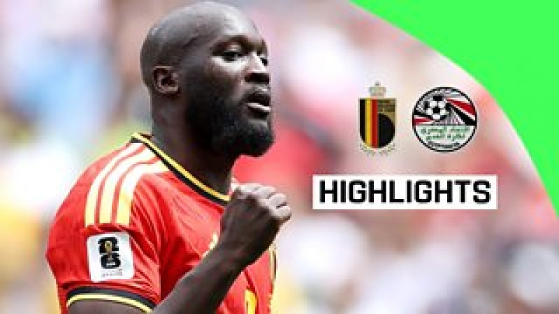 Belgium come back to draw with Egypt in World Cup