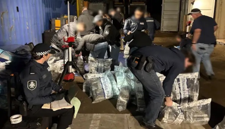 Australia Seizes Record 2.7 Tonnes Of Cocaine In Underground Bunker Raid