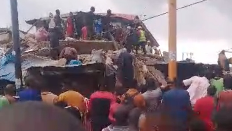 16 rescued alive  as multi-agency teams race to reach victims in Lagos building collapse