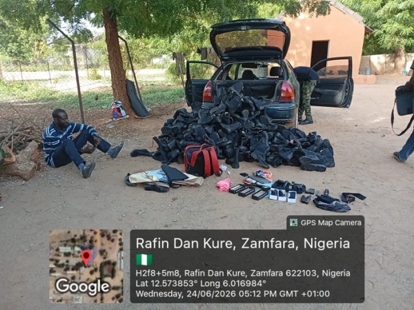 Army intercepts terrorist logistics supplier, recovers 150 combat boots in Zamfara