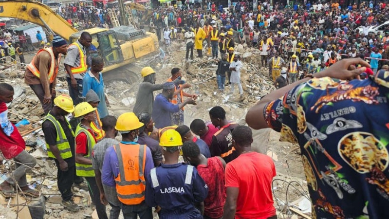 How baby girl, 8 others died in Lagos mall collapse