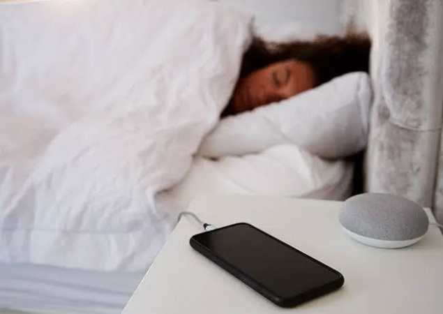 Expert warns against charging phones while asleep