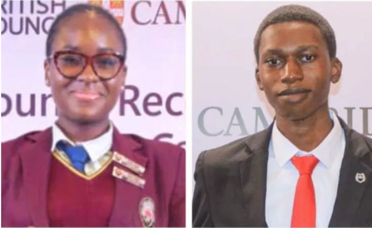 Meet 2 Nigerian students, Akota-Chika, Adekimi who won World’s Best English, Maths award
