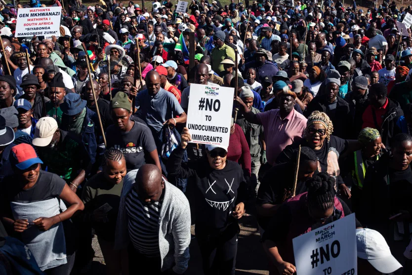 ‘Leave or return in a coffin’: The threat driving migrants out of South Africa