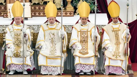 Controversial bishops ordained as Pope warns of 'schism' in Catholic Church