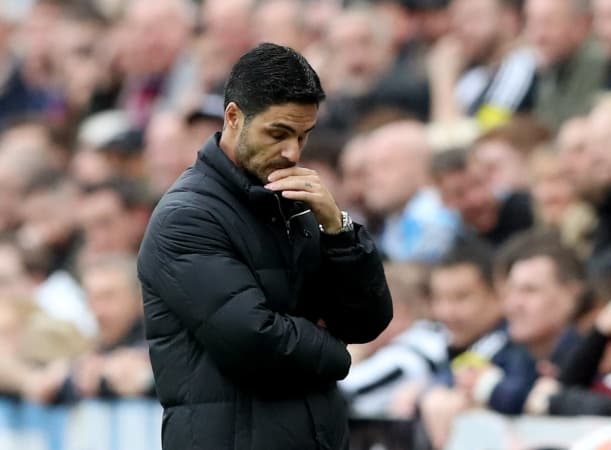 Arteta frustrated by Arsenal’s loss at Newcastle