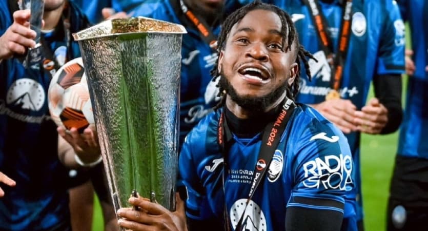 Lookman scores twice as Atalanta beat Napoli 3-0