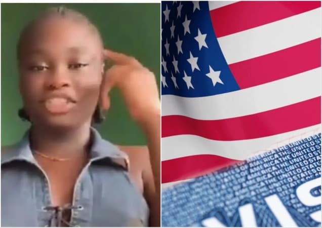 Reactions as lady denied US Visa after spending millions of naira
