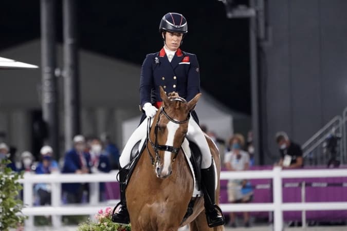 Olympic champion handed one-year ban for whipping horse