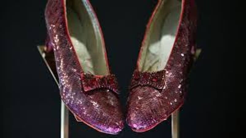 Movie legend’s ruby slippers sell for $28m at auction