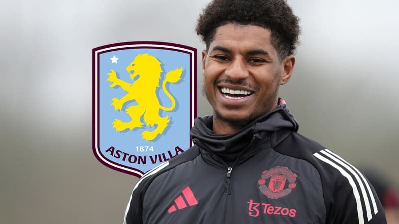 Man Utd’s Rashford close to Aston Villa loan