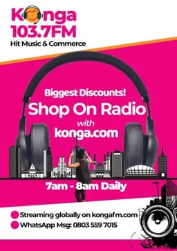 KongaFM 103.7 blazes trail, launches ‘Shop On Radio’