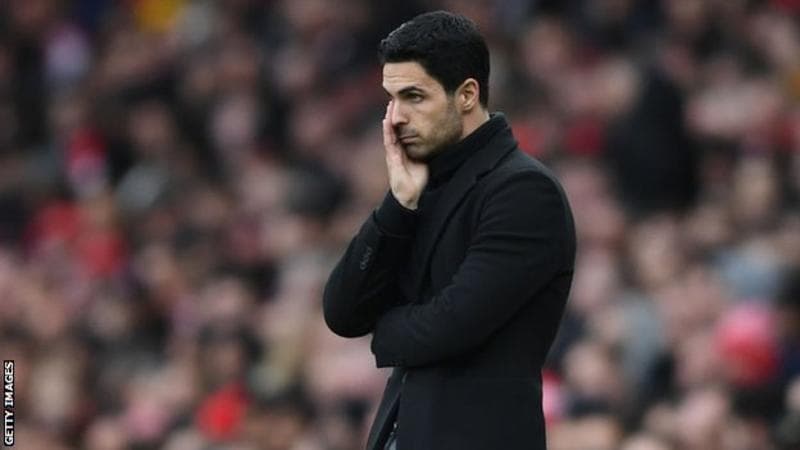 Arteta laments as Arsenal's title bid fizzles out after baren draw with Nottingham Forest