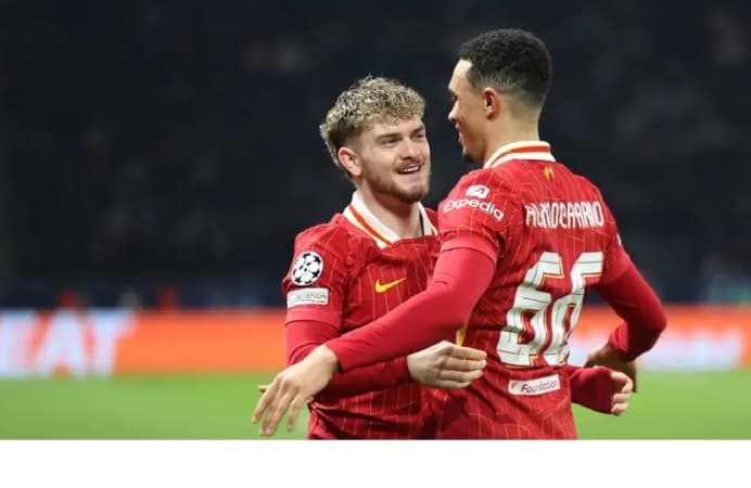 Liverpool smash and grab stuns PSG in Champions League as Bayern crush Leverkusen