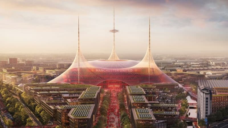 Man Utd plan to build ‘iconic’ £2bn 100,000-capacity stadium