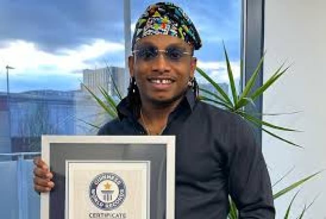 Fashion designer Kuforiji Oluwaseun sets Guinness World Record for sewing marathon