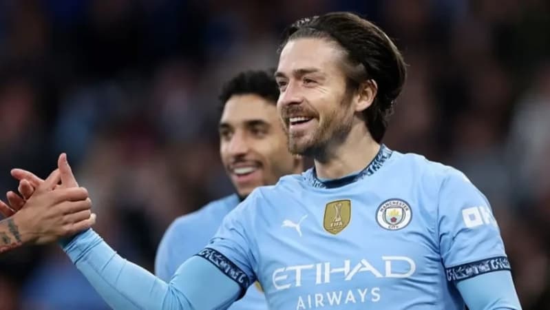 Grealish scores as City sweeps aside Leicester