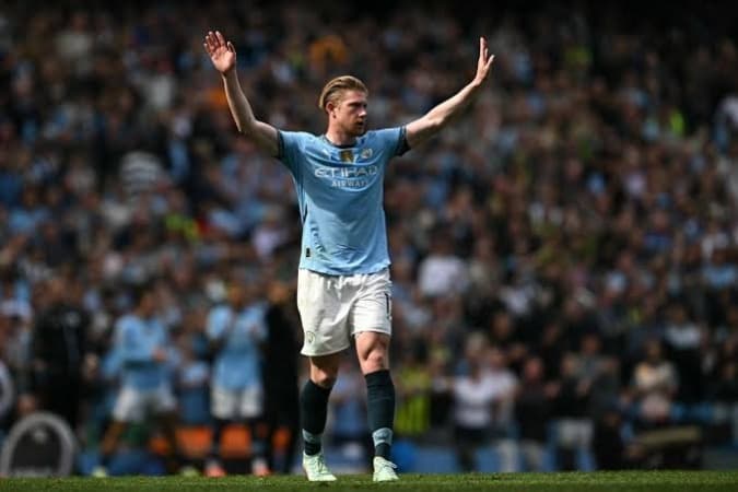 De Bruyne leads Man City comeback, Forest beaten by Everton