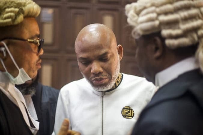 IPOB tasks Tinubu?s govt, UK to end Nnamdi Kanu?s trial, describes it as a charade