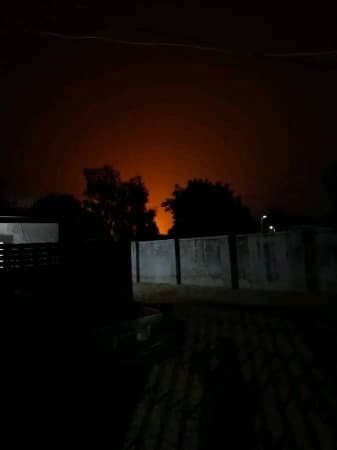 BREAKING: Explosion rocks military barracks in Borno