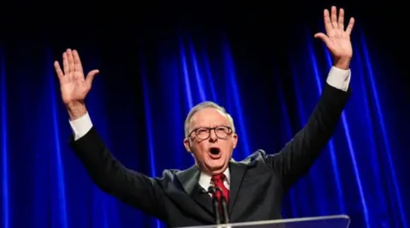 Australian PM wins second term with increased majority