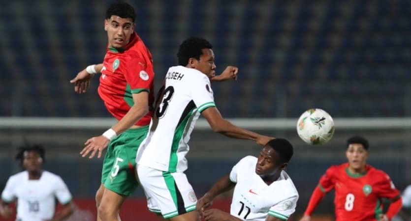 U-20 AFCON: Nigeria, Morocco share spoils in Group B cracker
