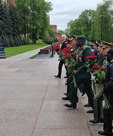 CDS, Gen. Musa, leads delegation to Moscow, as Russia honours fallen heroes