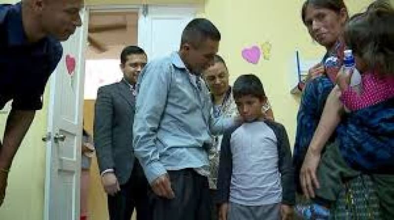 Joy as boy, 11, is freed after 18 days in rebel captivity