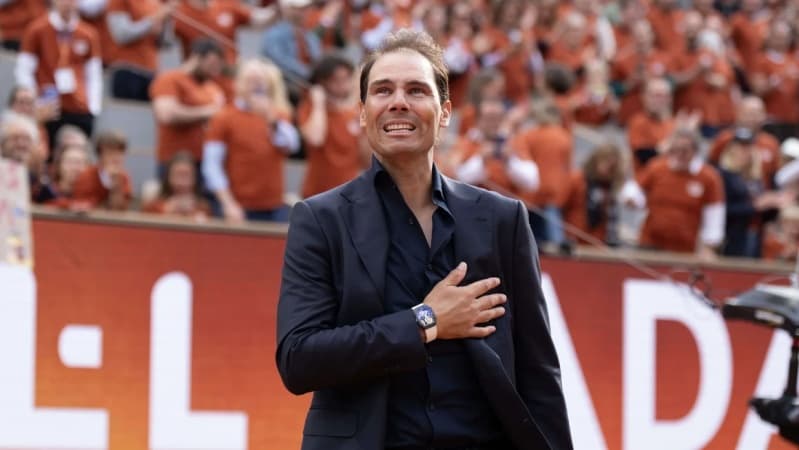 Tearful Rafael Nadal honored in emotional French Open farewell