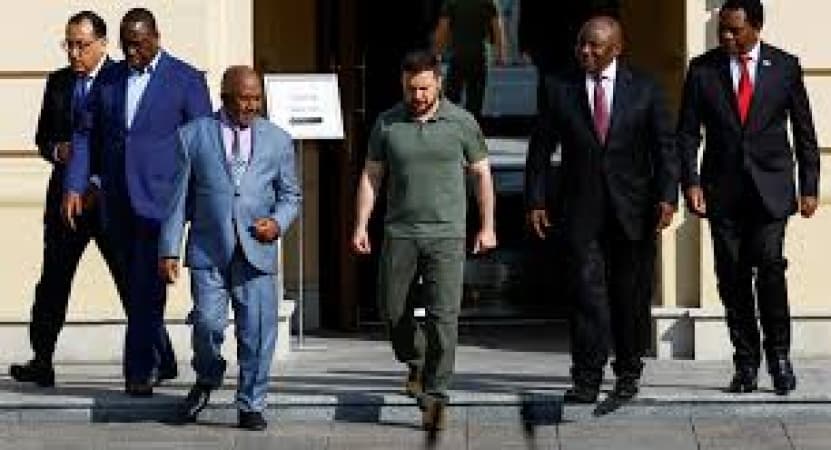 Ukraine counters Russia's Africa influence with military training offer in West Africa