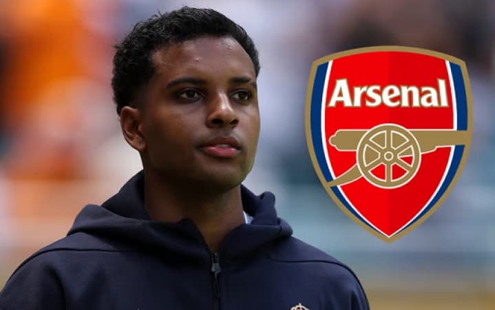 Arsenal play waiting game for Madrid’s Rodrygo