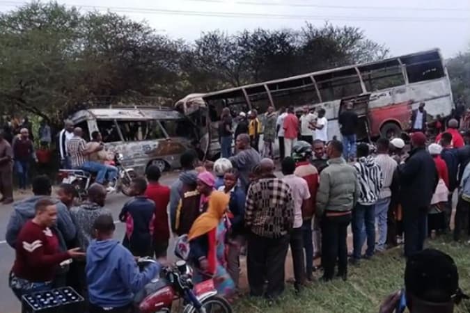 Bus crash kills 38 in Tanzania