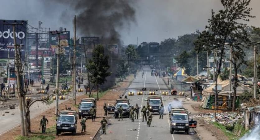 10 dead in Kenya during protests after heavy police deployment