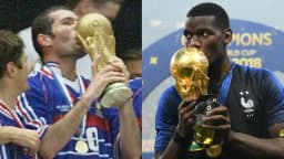 ‘Dream came true’ - Paul Pogba gets to play with Zinedine Zidane & France’s 1998 World Cup winners as Monaco new boy rediscovers his smile after doping ban